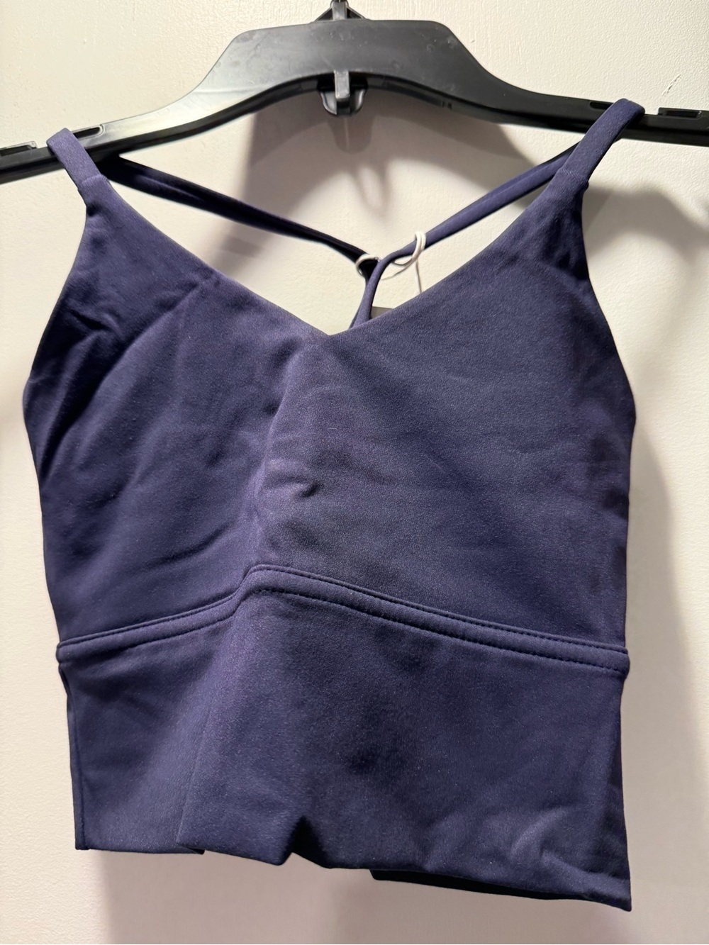 HALARA Girls Navy Blue Strappy Tank Top Kids S/8
